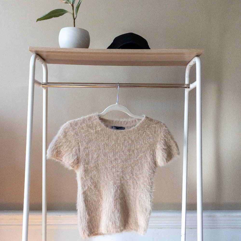 Zara Fuzzy T-Shirt